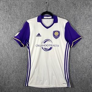 Orlando City SC Jersey Purple MLS Soccer Adidas Climacool Jersey Small #2087